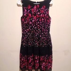 Betsey Johnson Sleeveless Floral Dress (Size 4)